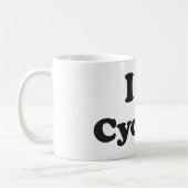 Mug J'aime faire un cycle (Gauche)