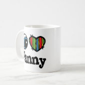 Mug J'aime Fanny (Devant gauche)