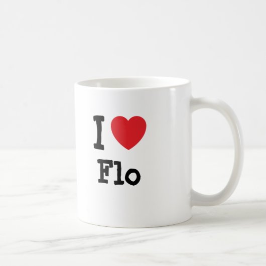 Mug J'aime Flo heart T-Shirt (Droite)