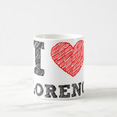 Mug J'aime Florence (Centre)