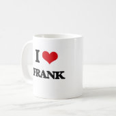 Mug J'aime Frank (Devant gauche)