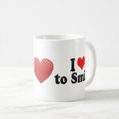 Mug J'aime frapper (Devant droit)