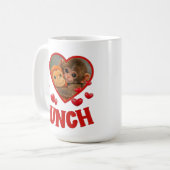 Mug J'aime Frapper Mignon Bébé Singe Frapper, mignon b (Devant gauche)