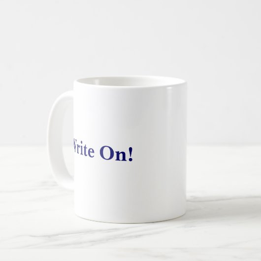 Mug J'aime freewriting - customisé (Devant gauche)