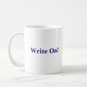 Mug J'aime freewriting - customisé (Gauche)