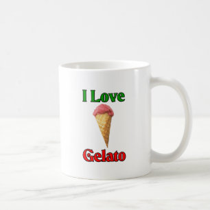 Mug J'aime Gelato (la crème glacée italienne)