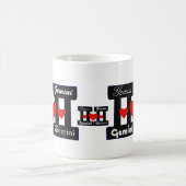 Mug ♊ J'Aime Gemini-Best Zodiac Signe café classique (Centre)