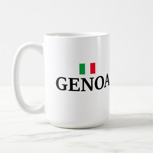 Mug J'aime Gênes (Gauche)