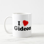Mug J'aime Gideon (Gauche)