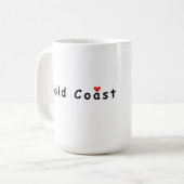 Mug J'aime Gold Coast (Devant gauche)