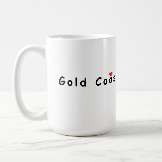 Mug J'aime Gold Coast (Gauche)