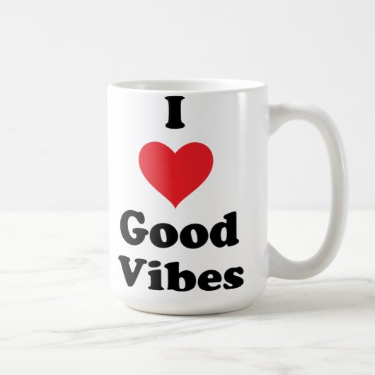 Mug J'aime Good Vibes (Droite)