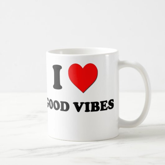 Mug J'aime Good Vibes (Droite)
