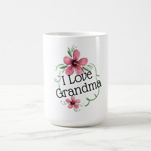 Mug J'aime grand-mère (Centre)