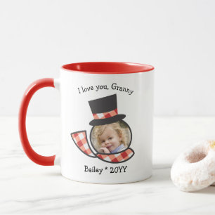 Mug J'aime Grand-mère Snowman Noël