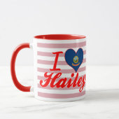 Mug J'aime Hailey, Idaho (Gauche)
