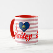 Mug J'aime Hailey, Idaho (Devant gauche)