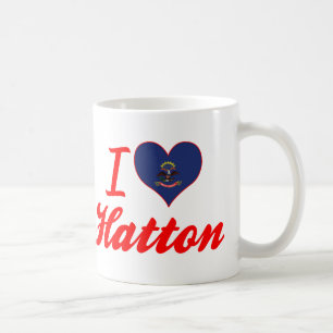 Mug J'aime Hatton, le Dakota du Nord