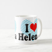 Mug J'aime Helena (Devant droit)
