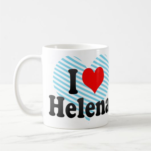 Mug J'aime Helena (Gauche)