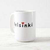 Mug J'aime Helsinki (Devant gauche)