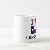 Mug J'aime Hereford le Texas (Centre)
