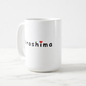 Mug J'aime Hiroshima (Devant gauche)