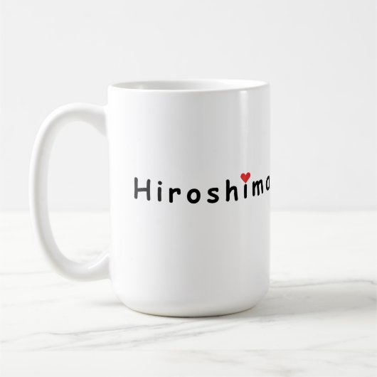 Mug J'aime Hiroshima (Gauche)