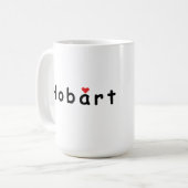 Mug J'aime Hobart (Devant gauche)