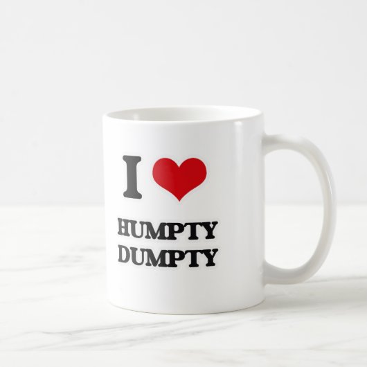 Mug J'aime Humpty Dumpty (Droite)