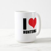 Mug J'aime Huntsville (Devant droit)