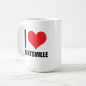 Mug J'aime Huntsville (Devant gauche)