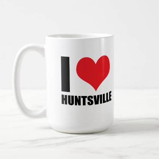 Mug J'aime Huntsville (Gauche)