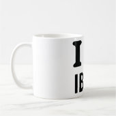 Mug J'aime Ibiza (Gauche)