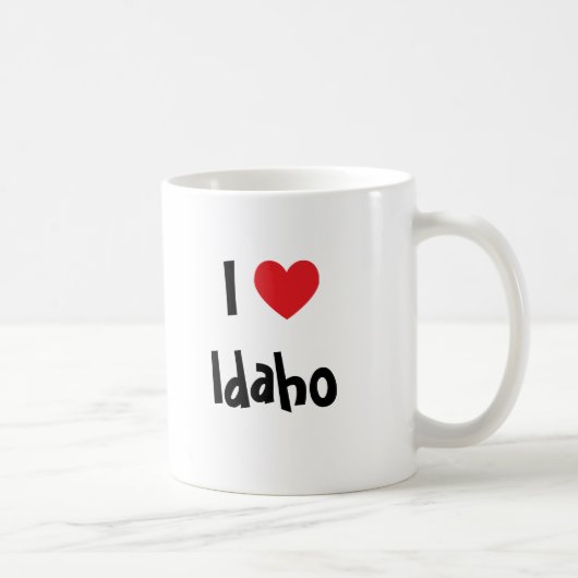 Mug J'aime Idaho (Droite)