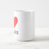 Mug J'aime Illinois (Centre)