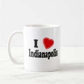 Mug J'aime Indianapolis (Gauche)