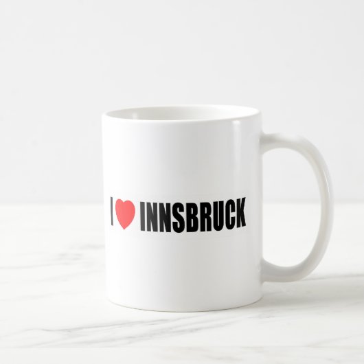 Mug J'aime Innsbruck (Droite)