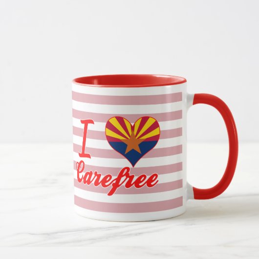 Mug J'aime insouciant, Arizona (Droite)