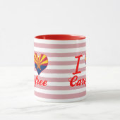 Mug J'aime insouciant, Arizona (Centre)