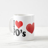 Mug J'aime IPO (Devant gauche)