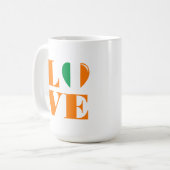Mug J'aime Irlande (Devant gauche)