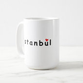 Mug J'aime Istanbul (Devant gauche)