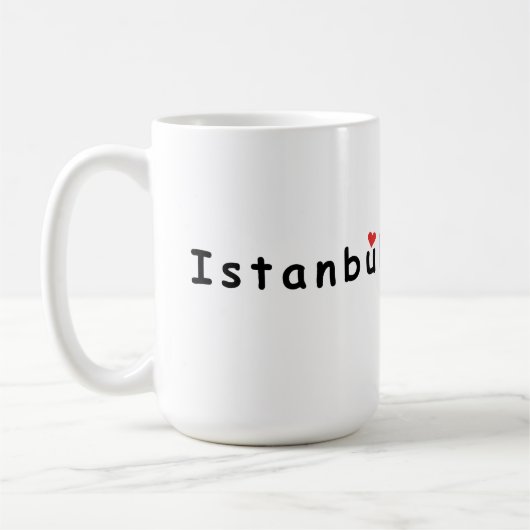 Mug J'aime Istanbul (Gauche)