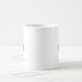 Mug J'aime Italie | Votre nom (Centre)