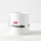 Mug J'aime Jacksonville (Devant gauche)
