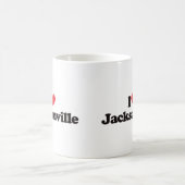 Mug J'aime Jacksonville (Centre)