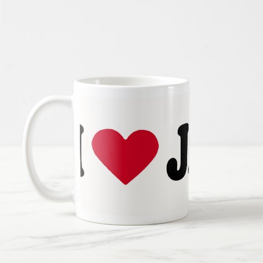 MUG J'AIME JAKE (Gauche)