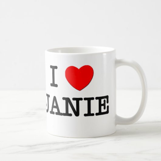 Mug J'aime Janie (Droite)