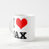 MUG J'AIME JAX (Devant gauche)